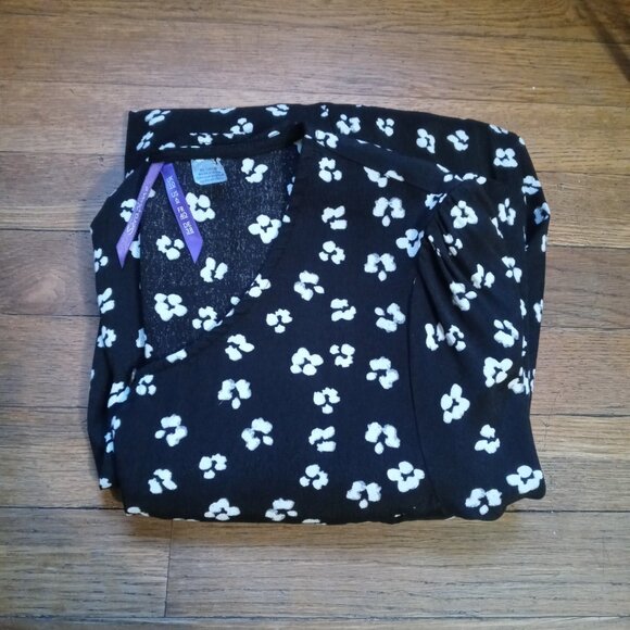 SERAPHINE monochrome floral Maternity & Nursing Dress (sz6) - Picture 4 of 13